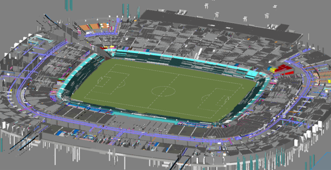 Sports Stadium BIM